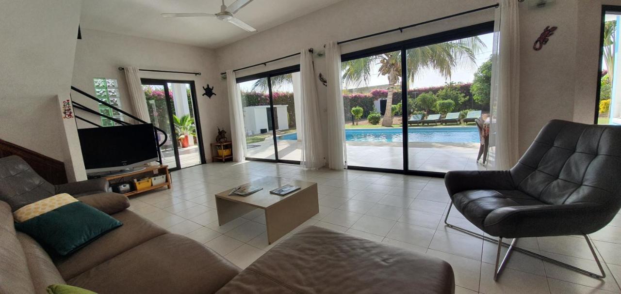 La Maison Blanche A Ngaparou, Splendide Villa Contemporaine Kültér fotó